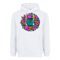 White race sunflower Heavyweight Hoodie - Zillion Design Studio
