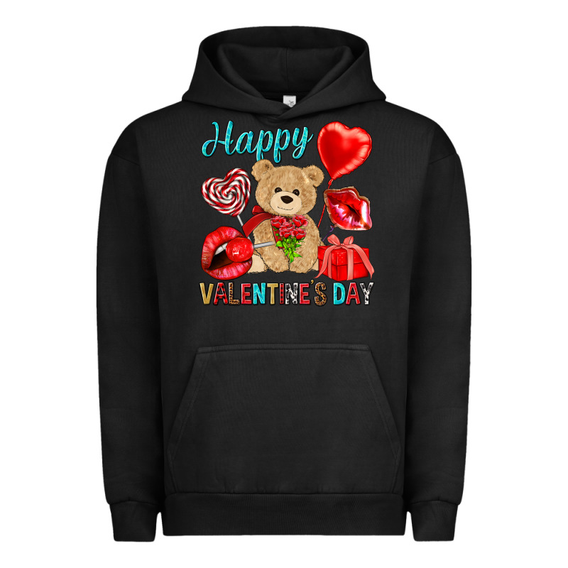 Happy Valentines Day Urban Hoodie by NancyCooperArtShop | Teevron