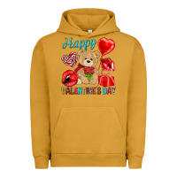 Pigment Peanut Butter happy valentines day Urban Hoodie - NancyCooperArtShop