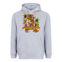 Heather Grey summer alabama Heavyweight Hoodie - texasbilliewilder