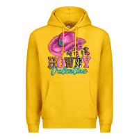 Lemon valentines day cowgirl hat and howdy Premium Hoodie - AdoDesignShop