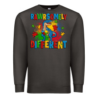Smoke rawrsomely different autism trex Premium Sweatshirt - Zillion Design Studio