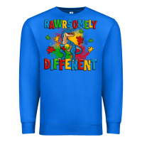 True Royal rawrsomely different autism trex Premium Sweatshirt - Zillion Design Studio