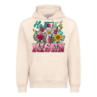 Sandshell he is risen cross easter Urban Hoodie - BarkalooDesign