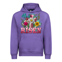Tulip he is risen cross easter Urban Hoodie - BarkalooDesign