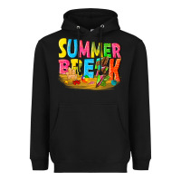 Black summer break Heavyweight Hoodie - texasbilliewilder