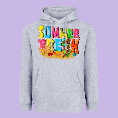 Summer Break Heavyweight Hoodie Designed By Texasbilliewilder