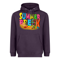 Plum summer break Heavyweight Hoodie - texasbilliewilder