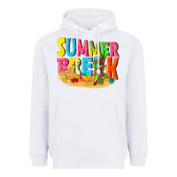 White summer break Heavyweight Hoodie - texasbilliewilder