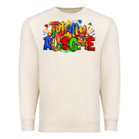 Sandshell totally ausome autism Premium Sweatshirt - Zillion Design Studio