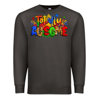 Smoke totally ausome autism Premium Sweatshirt - Zillion Design Studio