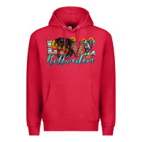 Cardinal love rottweilers Premium Hoodie - Artiststas