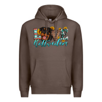 Coffee love rottweilers Premium Hoodie - Artiststas