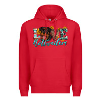 Red love rottweilers Premium Hoodie - Artiststas