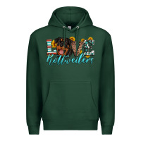 Sports Green love rottweilers Premium Hoodie - Artiststas