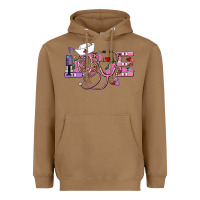 Toasted Coconut valentine's day nurse love Heavyweight Hoodie - RanaPortraitStore