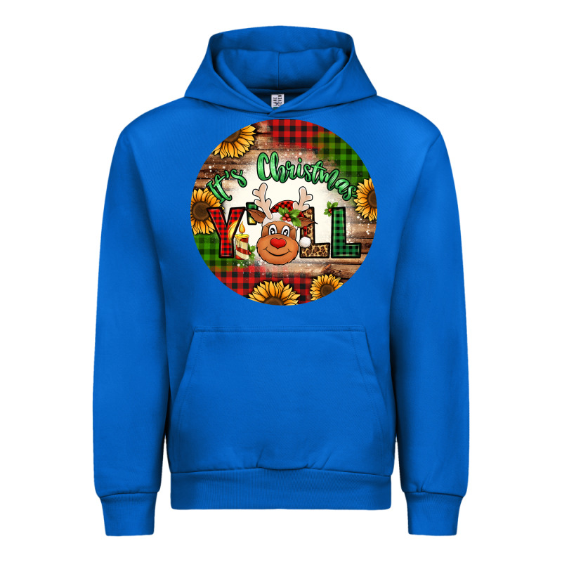 It's Christmas Y'all Reindeer Christmas Urban Hoodie by Jasminsmagicworld | Teevron