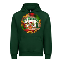 Forest Green it's Christmas y'all reindeer Christmas Urban Hoodie - Jasminsmagicworld