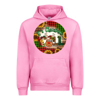 Fuchsia Pink it's Christmas y'all reindeer Christmas Urban Hoodie - Jasminsmagicworld