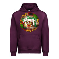 Mauve Wine it's Christmas y'all reindeer Christmas Urban Hoodie - Jasminsmagicworld