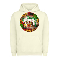 Pigment Pistachio it's Christmas y'all reindeer Christmas Urban Hoodie - Jasminsmagicworld