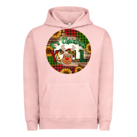 Pigment Salmon it's Christmas y'all reindeer Christmas Urban Hoodie - Jasminsmagicworld