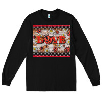 Black love ladybug Long Sleeve Tee - BarkalooDesign