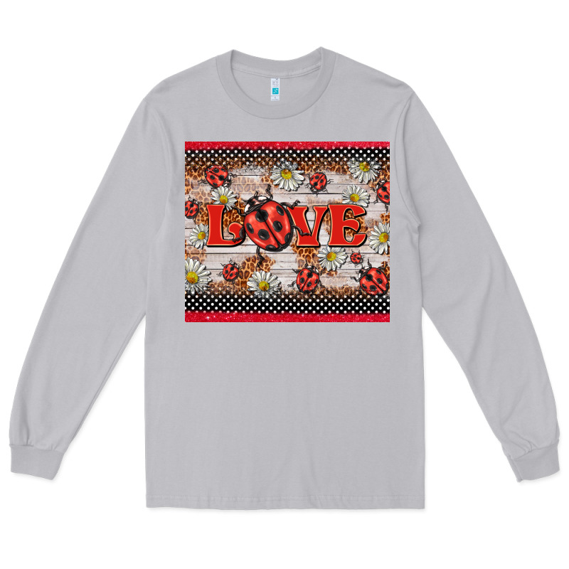 Love Ladybug Long Sleeve Tee by BarkalooDesign | Teevron