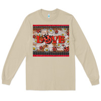 Mushroom love ladybug Long Sleeve Tee - BarkalooDesign