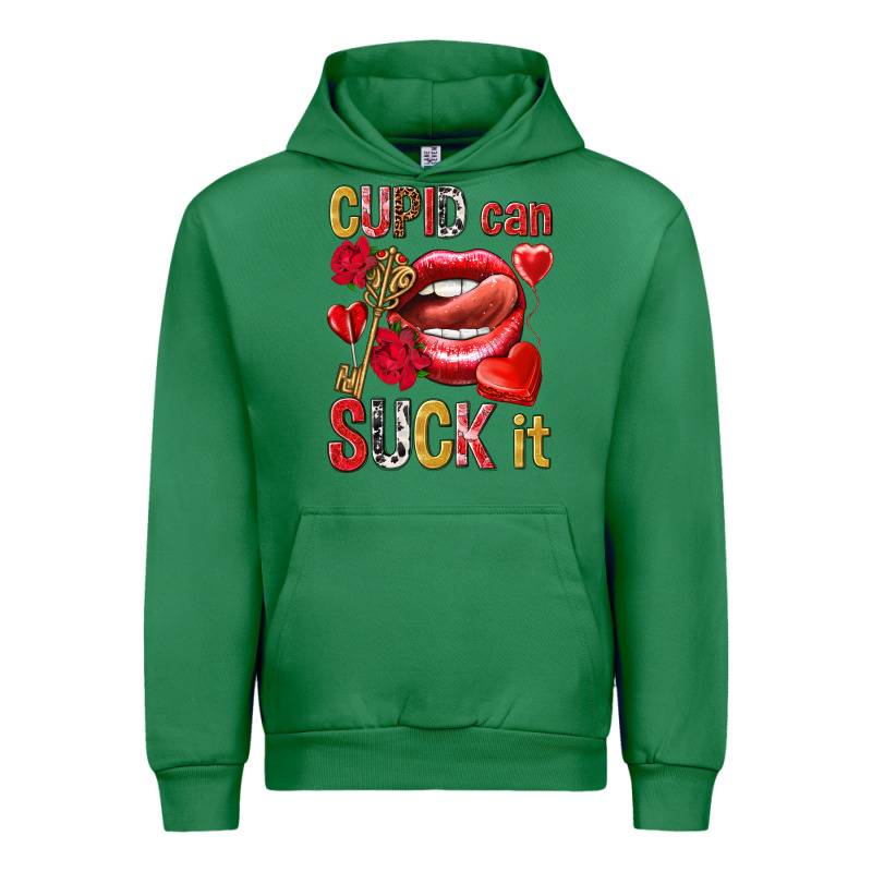Cupid Can Suck It Urban Hoodie by NancyCooperArtShop | Teevron
