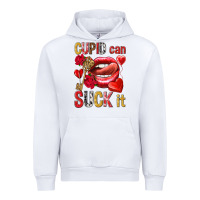 White cupid can suck it Urban Hoodie - NancyCooperArtShop