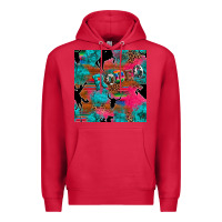 Cardinal western rodeo seamless Premium Hoodie - Artiststas