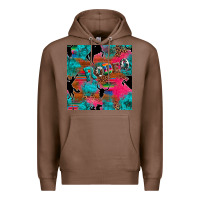 Chestnut western rodeo seamless Premium Hoodie - Artiststas