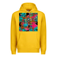 Lemon western rodeo seamless Premium Hoodie - Artiststas
