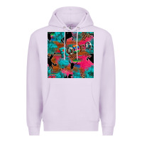 Lilac western rodeo seamless Premium Hoodie - Artiststas
