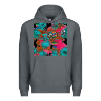 Rock western rodeo seamless Premium Hoodie - Artiststas