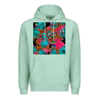 Seafoam western rodeo seamless Premium Hoodie - Artiststas