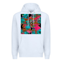White western rodeo seamless Premium Hoodie - Artiststas