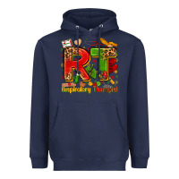 Navy respiratory therapist juneteenth Heavyweight Hoodie - Zillion Design Studio