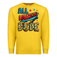 Lemon all american dude Premium Sweatshirt - Zillion Design Studio