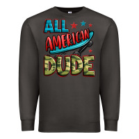Smoke all american dude Premium Sweatshirt - Zillion Design Studio