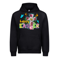 Foreset Green happy easter cross Urban Hoodie - BarkalooDesign