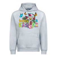 Heather Grey happy easter cross Urban Hoodie - BarkalooDesign