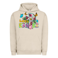 Pigment French Oak happy easter cross Urban Hoodie - BarkalooDesign