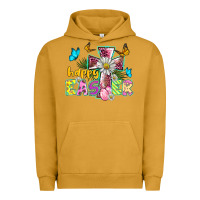 Pigment Peanut Butter happy easter cross Urban Hoodie - BarkalooDesign