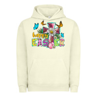 Pigment Pistachio happy easter cross Urban Hoodie - BarkalooDesign