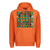 Carrot western autism seamless pattern Premium Hoodie - Artiststas