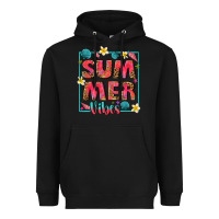 Black summer  vibes Heavyweight Hoodie - texasbilliewilder