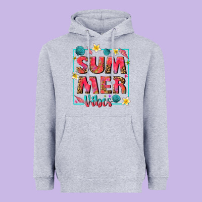 Summer  Vibes Heavyweight Hoodie Designed By Texasbilliewilder