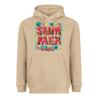 Mushroom summer  vibes Heavyweight Hoodie - texasbilliewilder